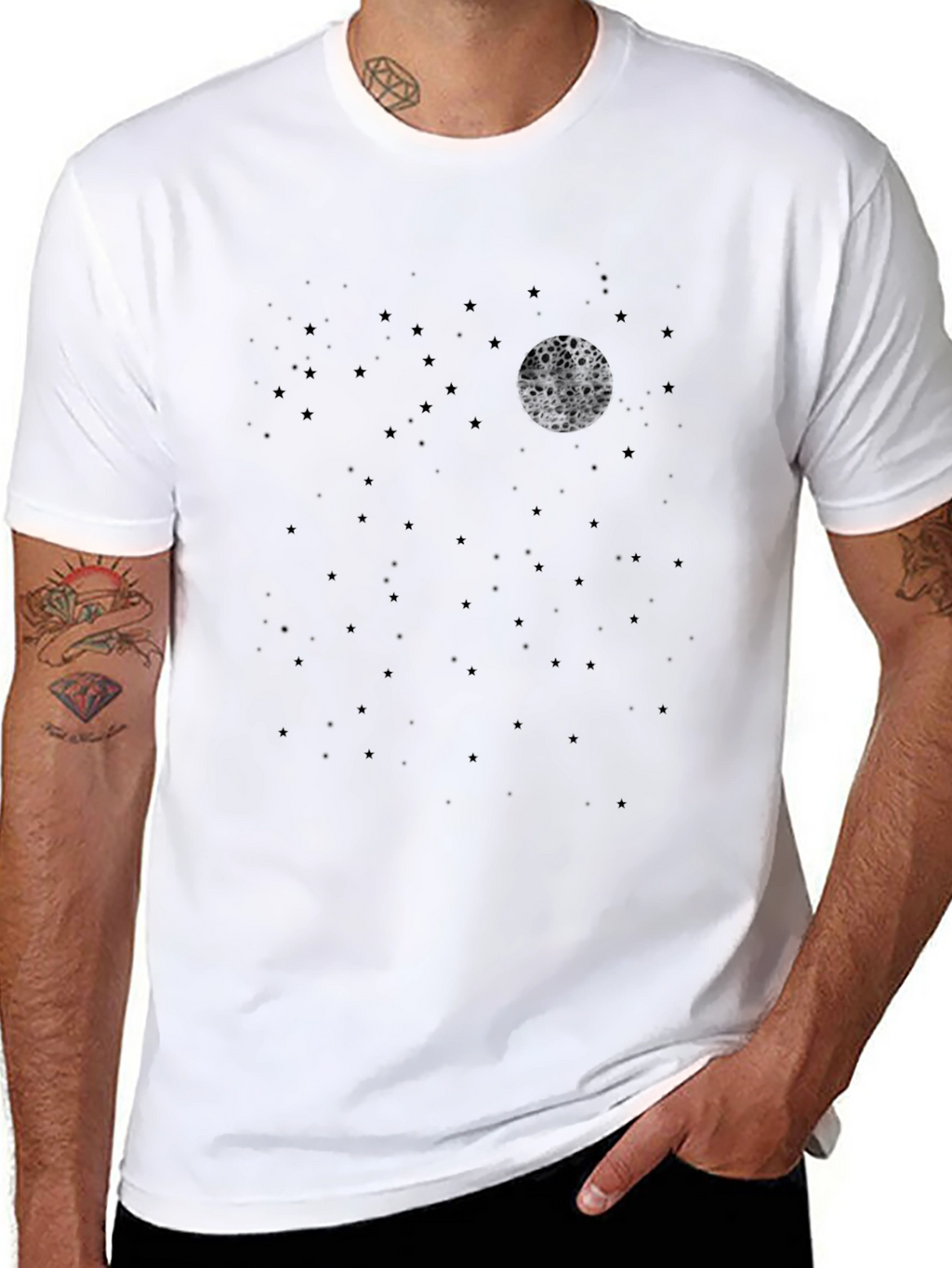 Celestial Black T-Shirt