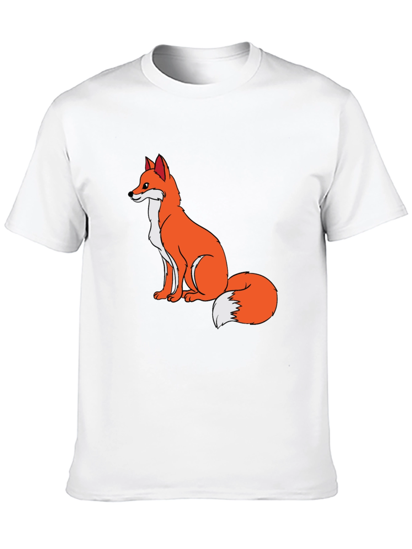 Fox Graphic T-Shirt - Stylish Casual Tee