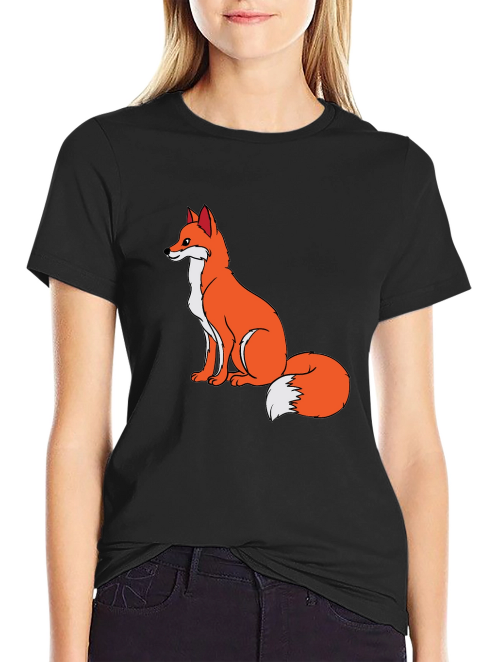 Fox Graphic T-Shirt - Stylish Casual Tee