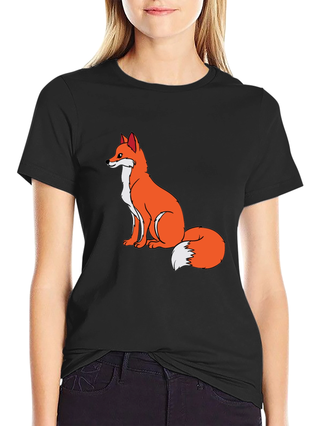 Fox Graphic T-Shirt - Stylish Casual Tee