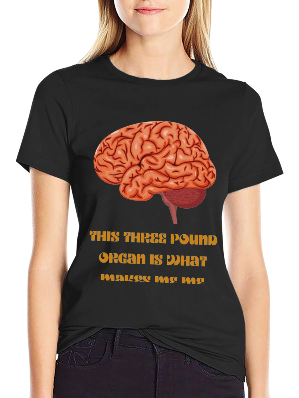 Brain Graphic T-Shirt - Makes Me Me