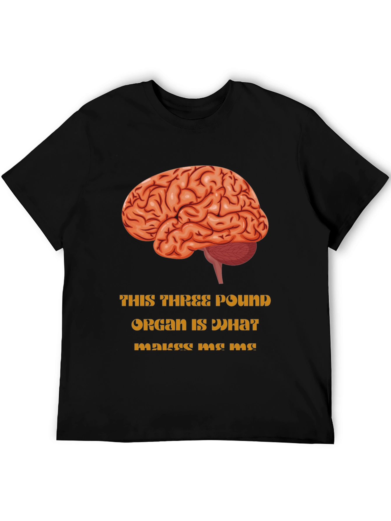Brain Graphic T-Shirt - Makes Me Me
