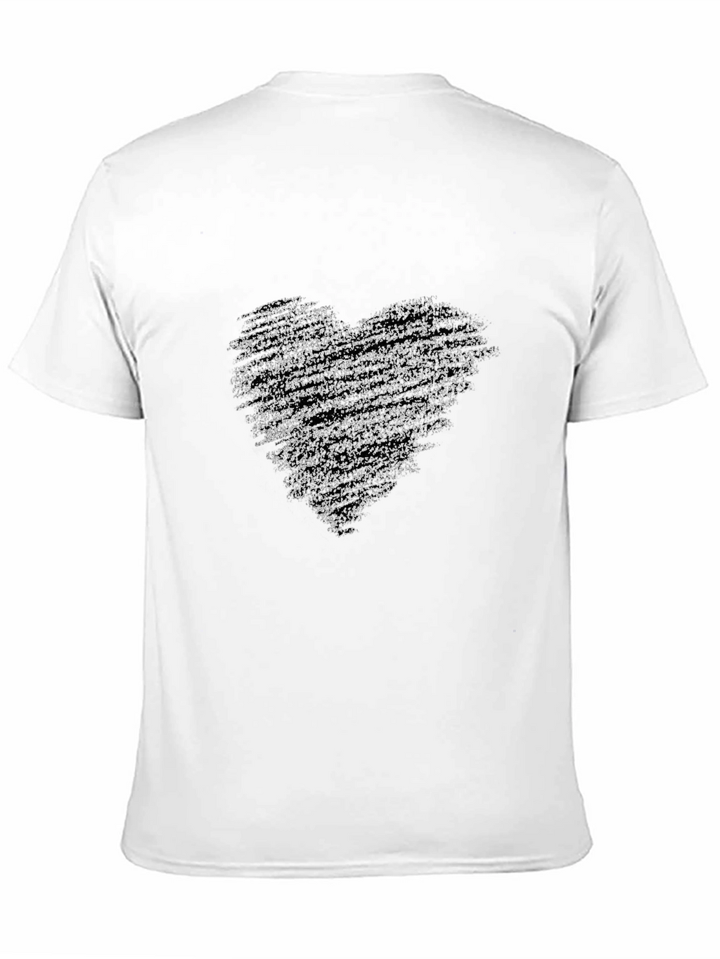 Black Heart Graphic Tee - Stylish Comfort