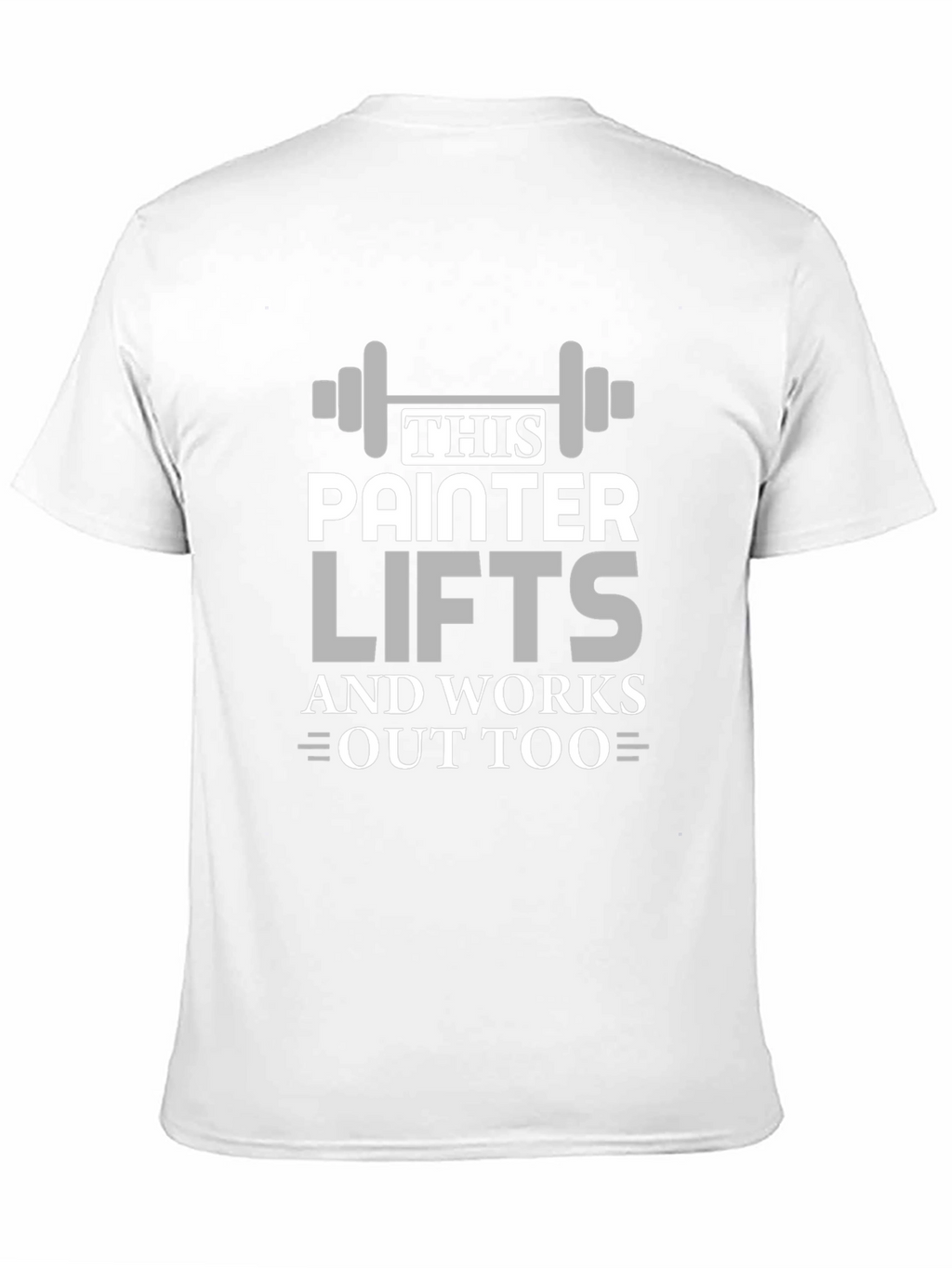 Painter Lifts Black Graphic T-Shirt