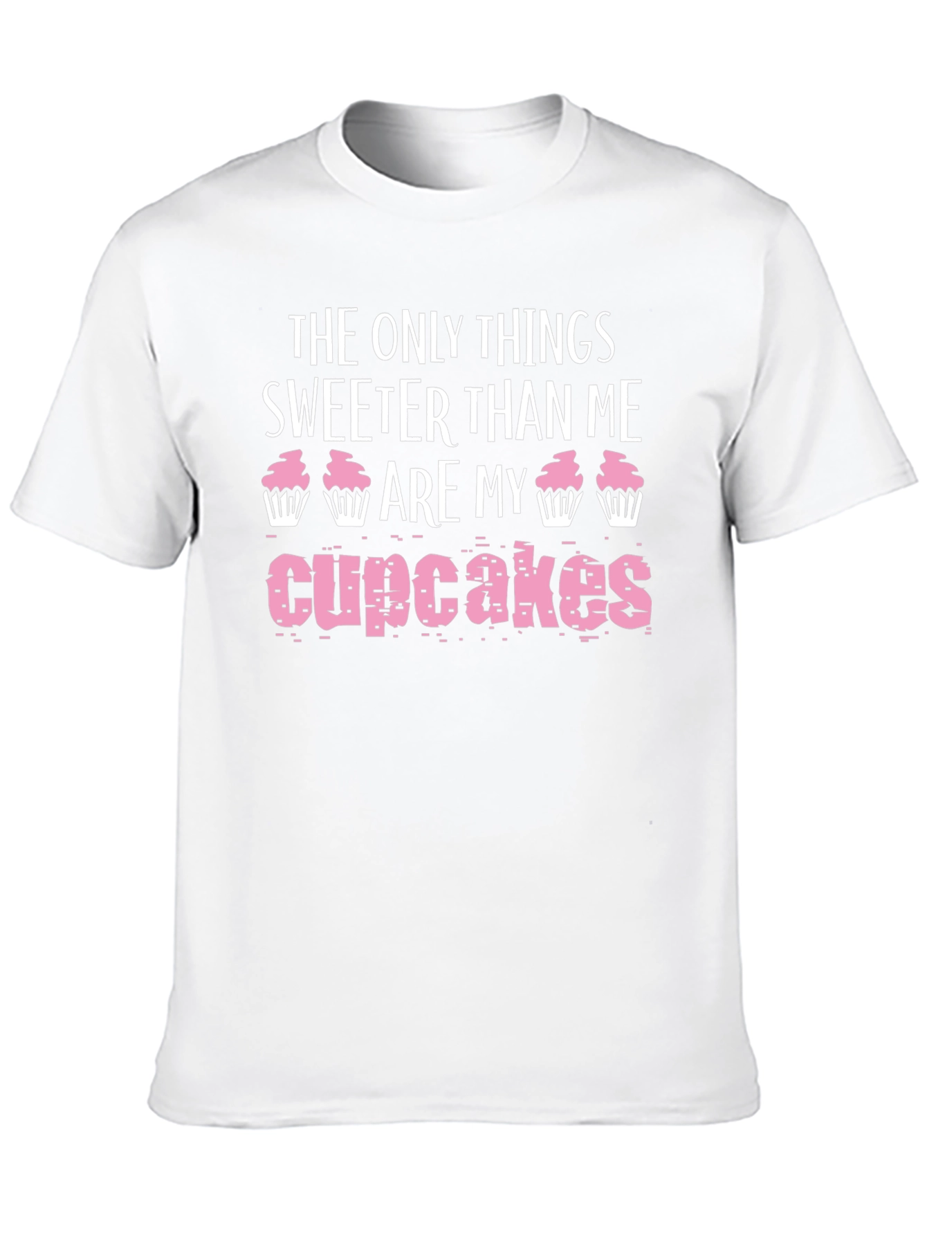 Sweet Cupcake Graphic Tee - Mens Black T-Shirt
