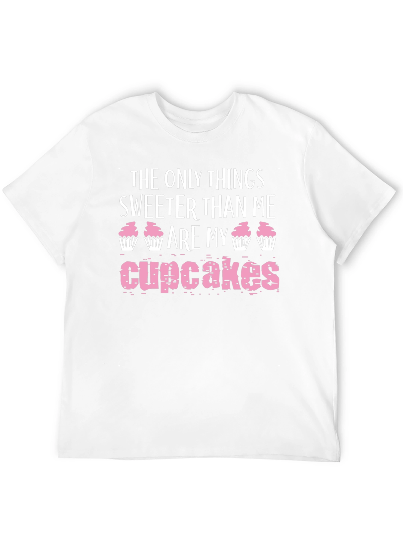 Sweet Cupcake Graphic Tee - Mens Black T-Shirt