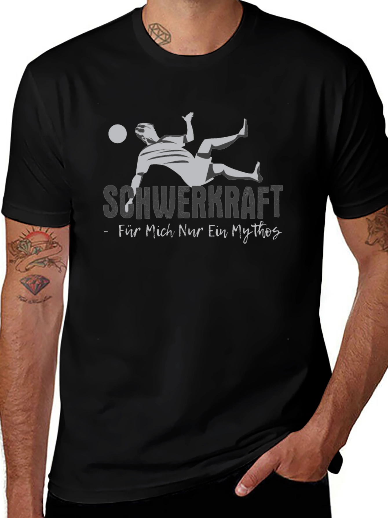 Gravity is a Myth Soccer T-Shirt
