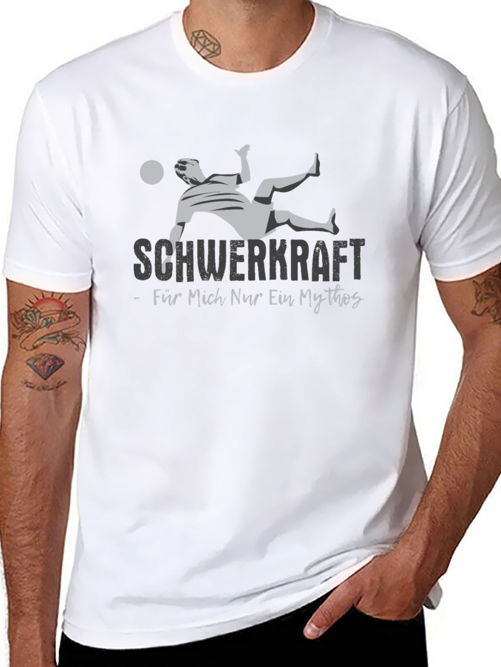 Gravity is a Myth Soccer T-Shirt