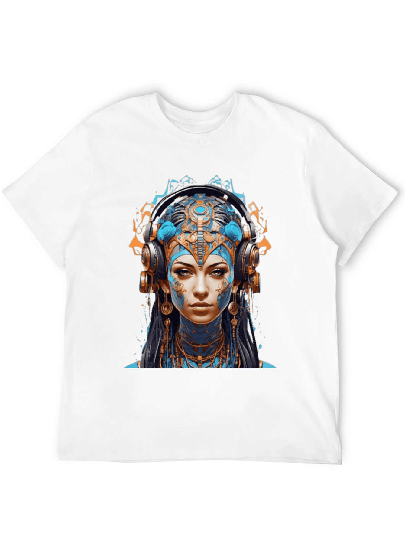 Steampunk Avatar Graphic Black T-Shirt