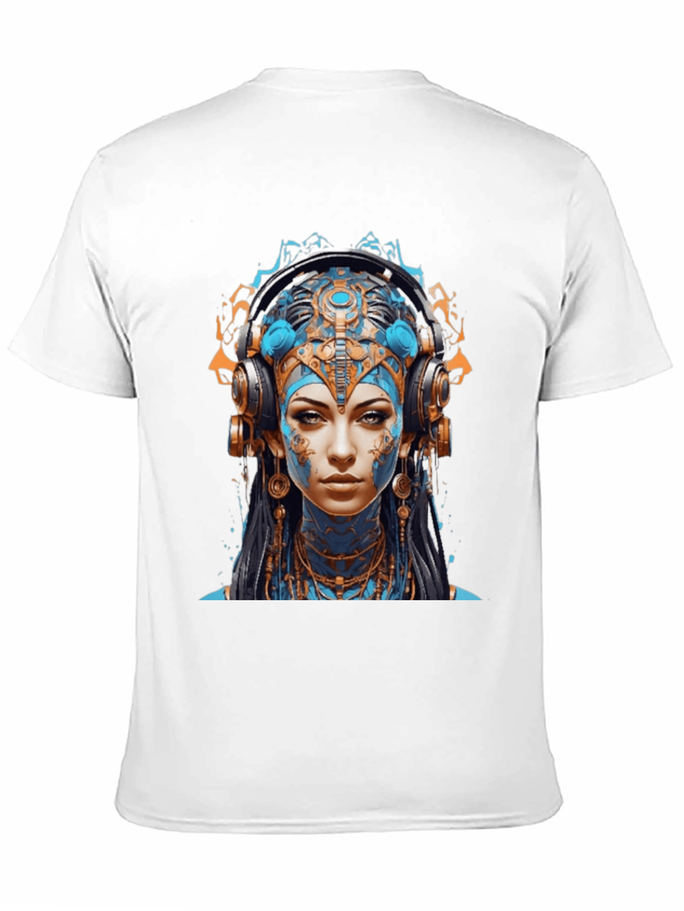 Steampunk Avatar Graphic Black T-Shirt