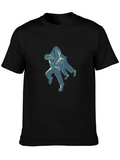 Martial Arts Judo Throw Graphic T-Shirt - Black