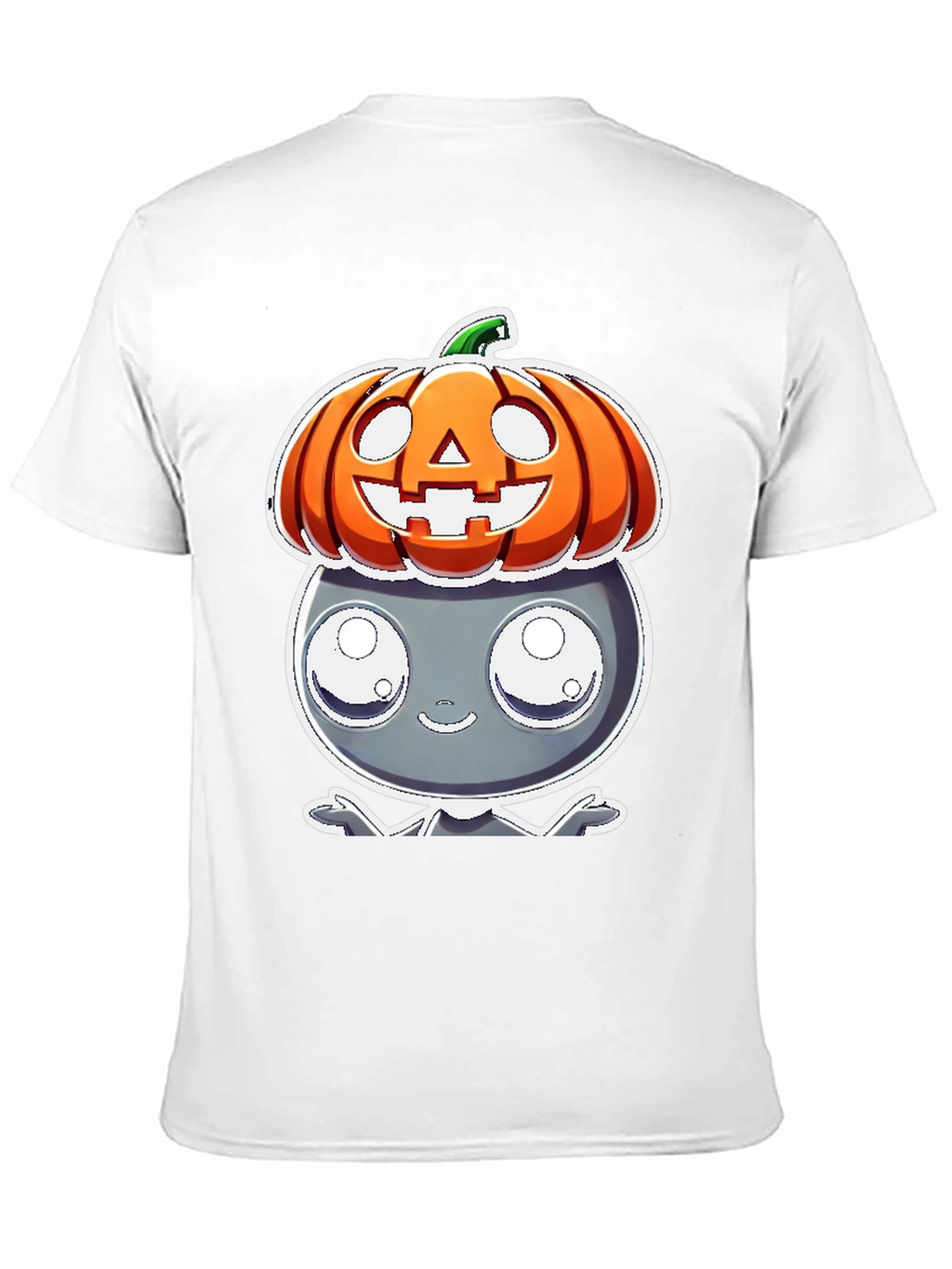 Cute Cartoon Halloween Pumpkin Character Tee