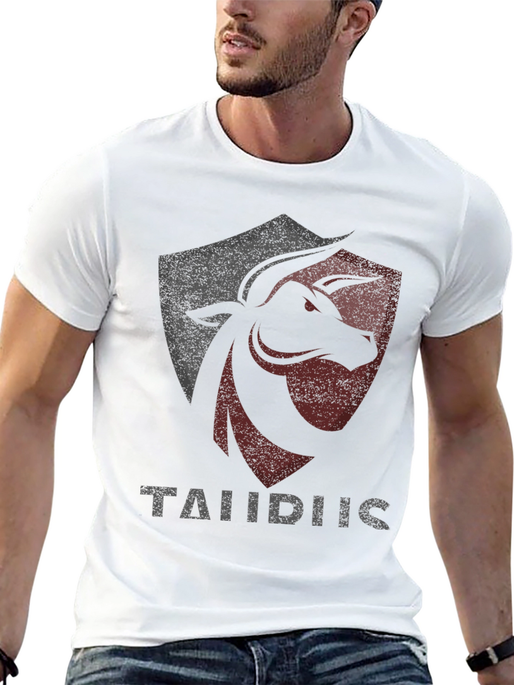 Taurus Zodiac Black Graphic Tee