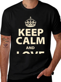 Keep Calm T-Shirt - Stylish Graphic Tee