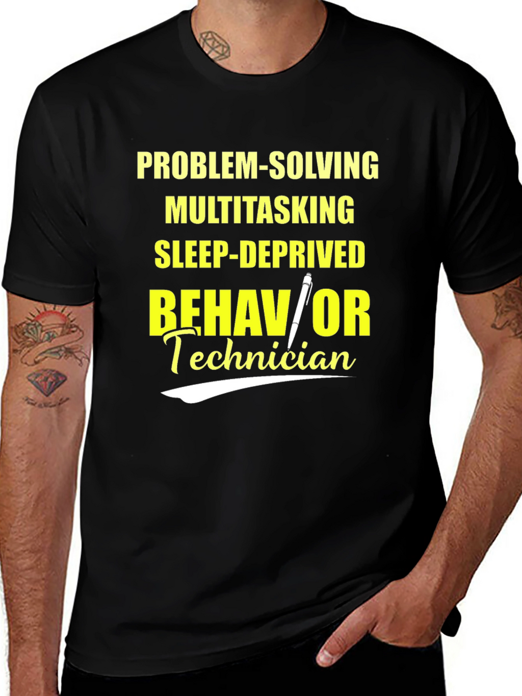 Behavior Technician T-Shirt Problem-Solving Multitasking