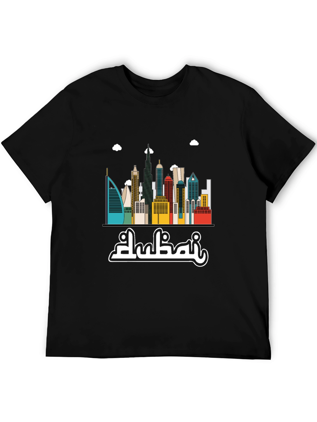 Dubai Skyline Graphic T-Shirt