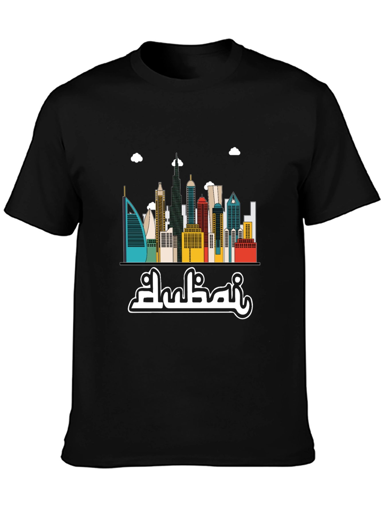Dubai Skyline Graphic T-Shirt