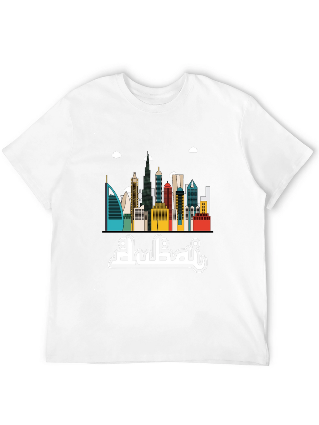 Dubai Skyline Graphic T-Shirt