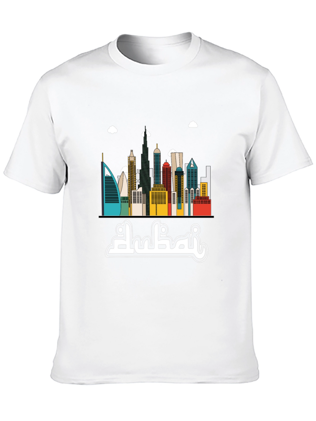 Dubai Skyline Graphic T-Shirt