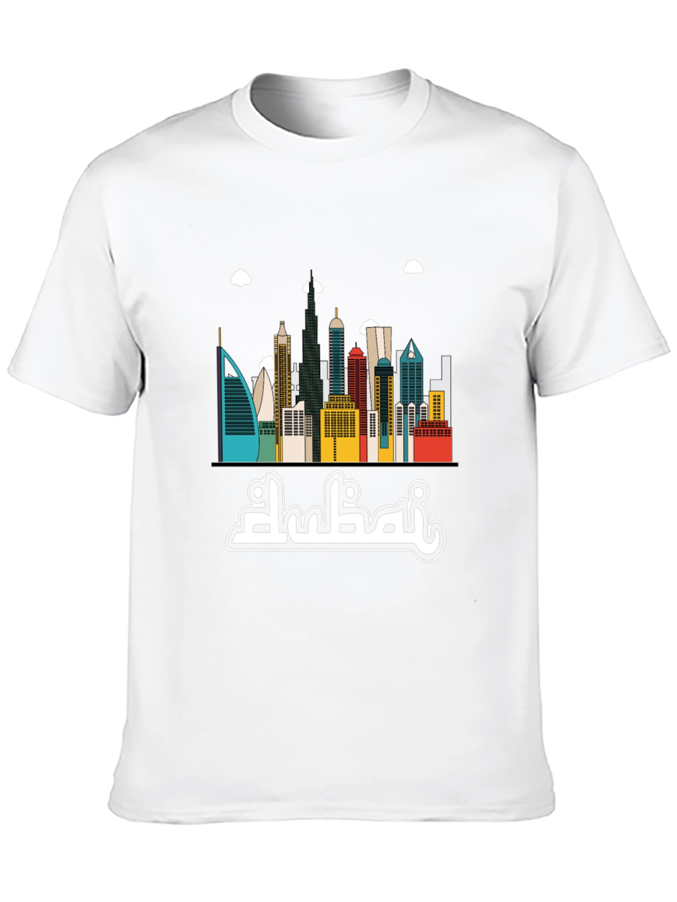 Dubai Skyline Graphic T-Shirt