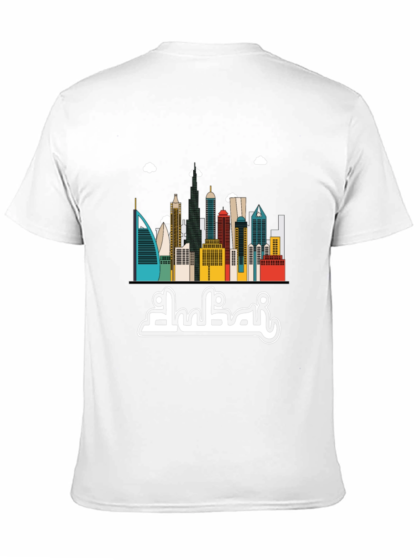 Dubai Skyline Graphic T-Shirt