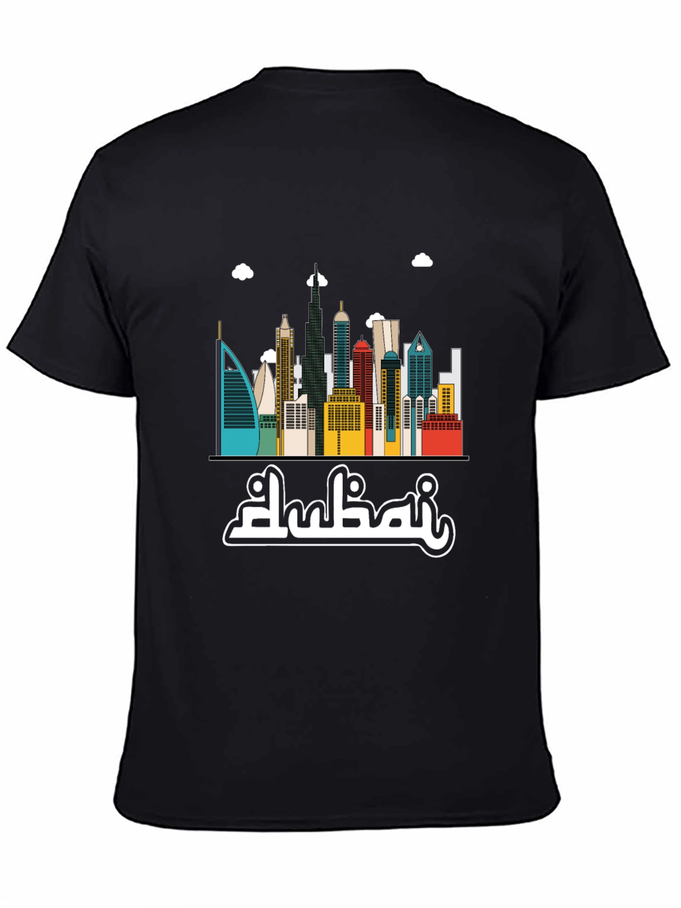 Dubai Skyline Graphic T-Shirt