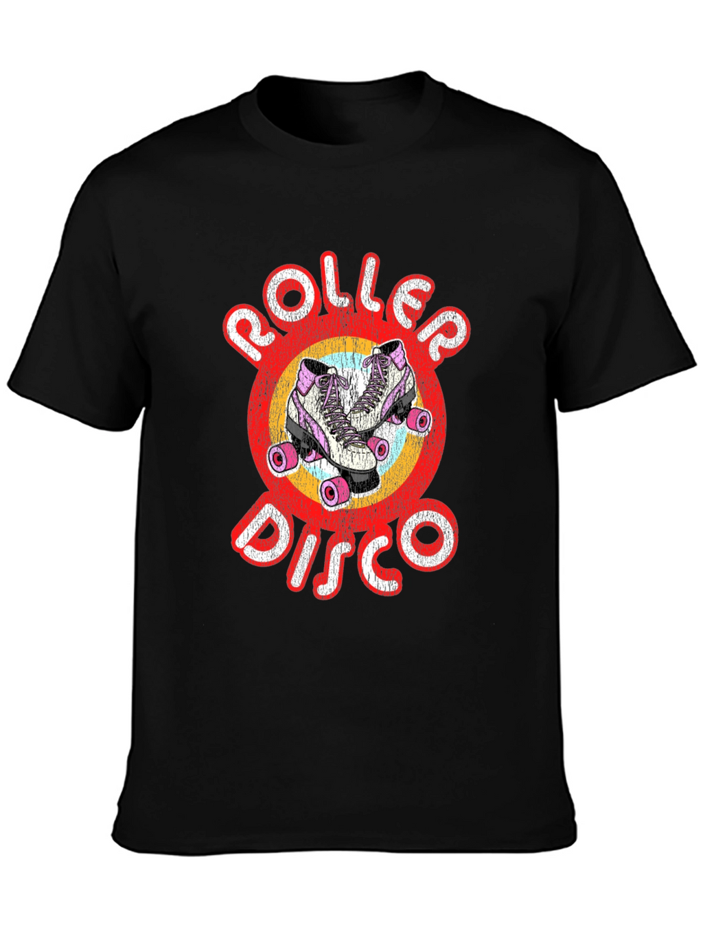 Retro Roller Disco Graphic Tee