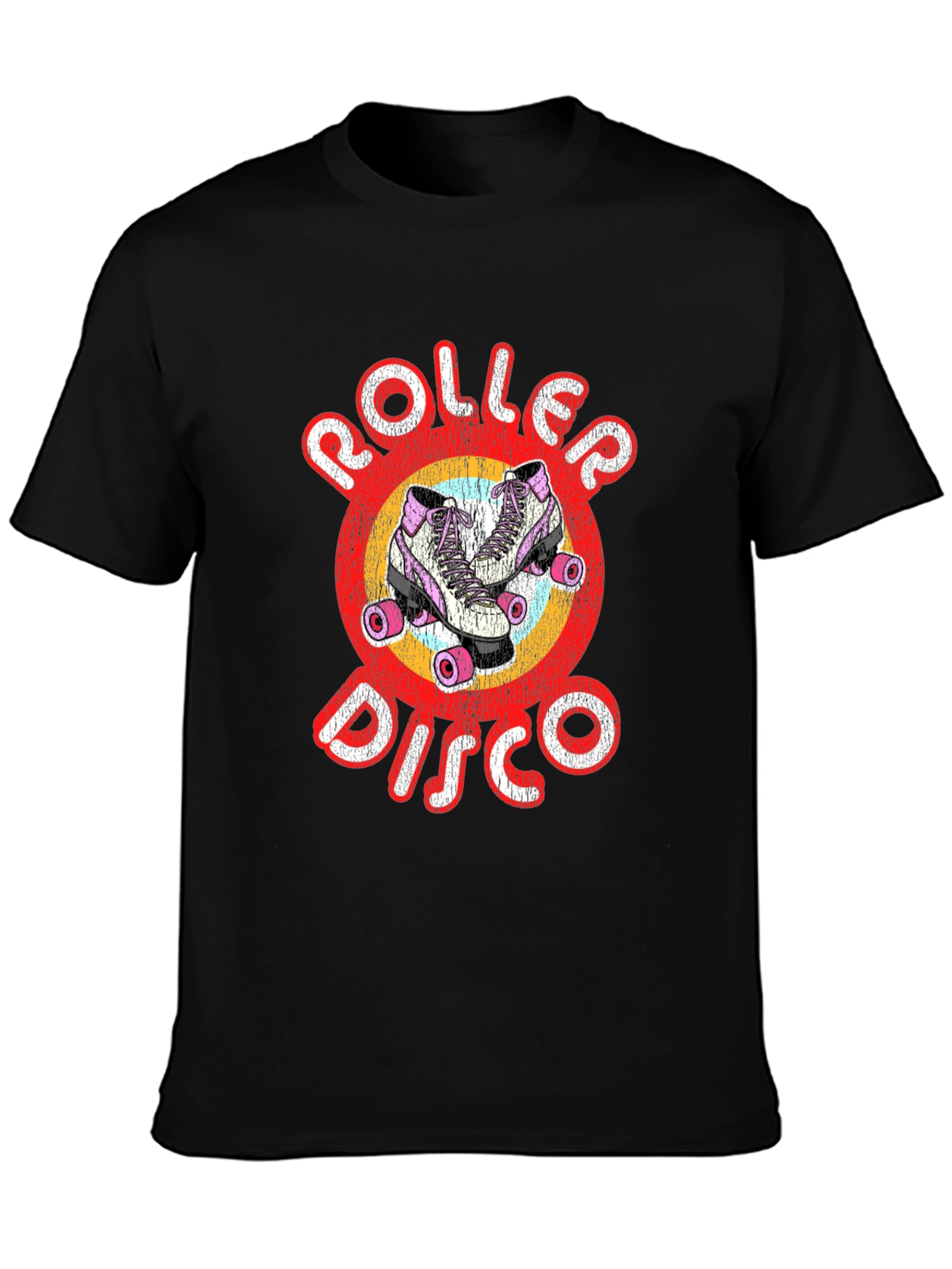 Retro Roller Disco Graphic Tee