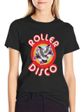 Retro Roller Disco Graphic Tee