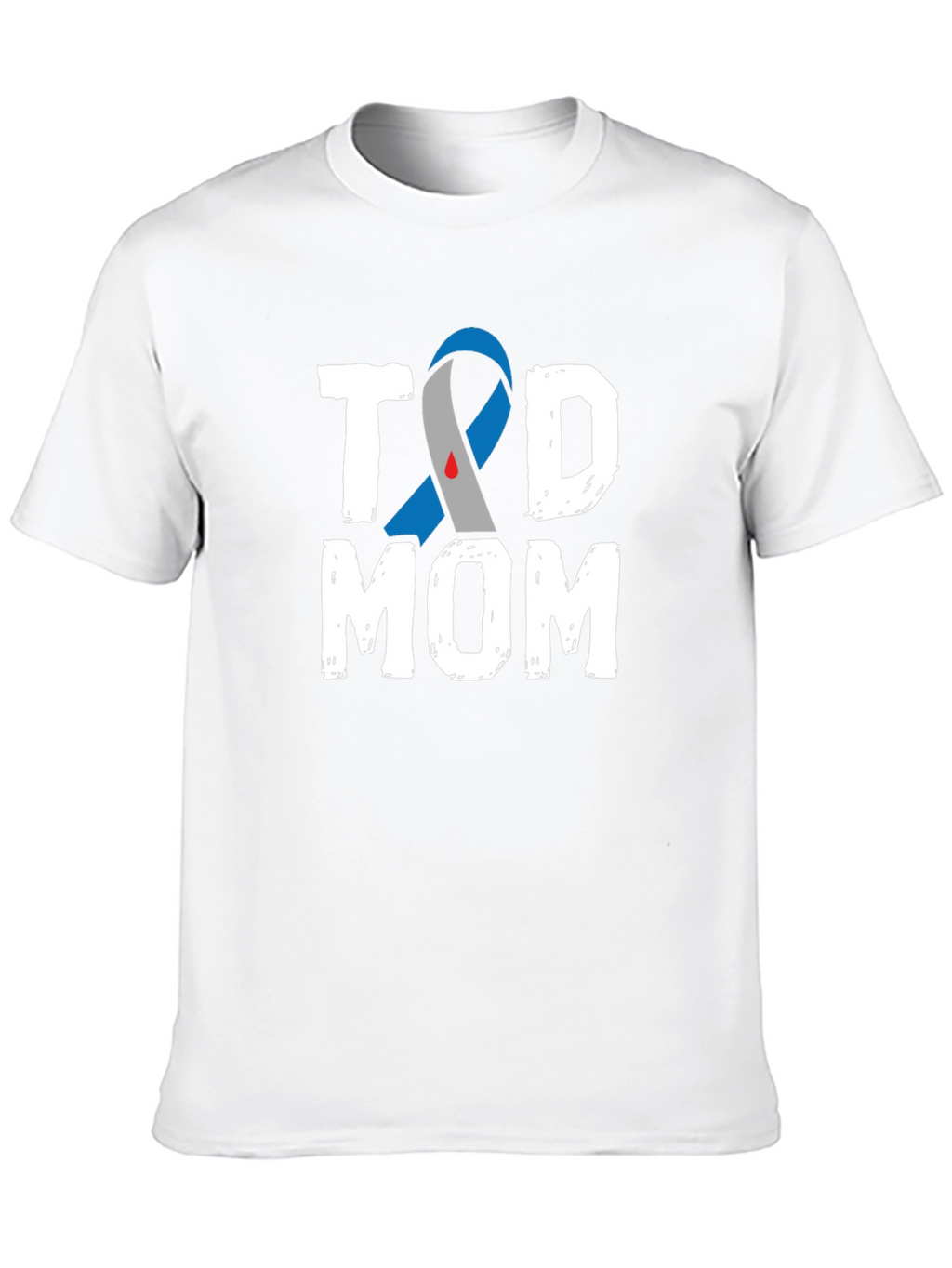 T1D Mom Awareness T-Shirt - Black