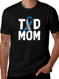 T1D Mom Awareness T-Shirt - Black