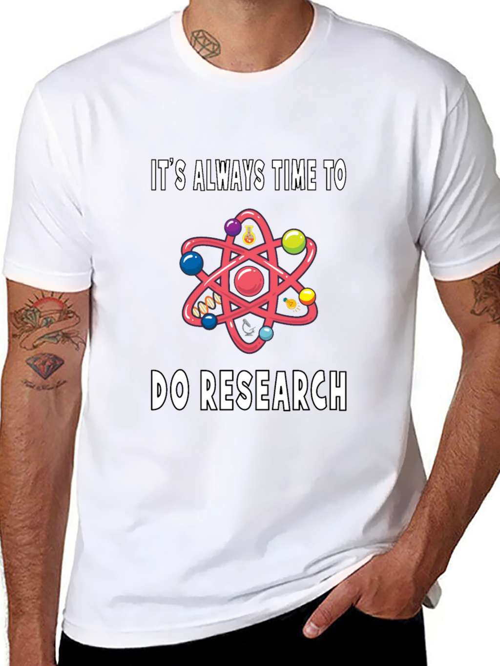 Science Research T-Shirt - Funny Gift for Scientists