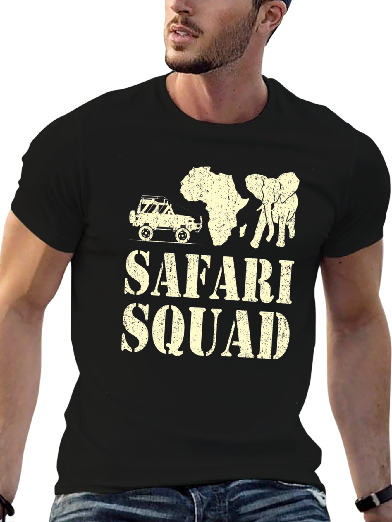 Safari Squad Graphic T-Shirt - Adventure Awaits!