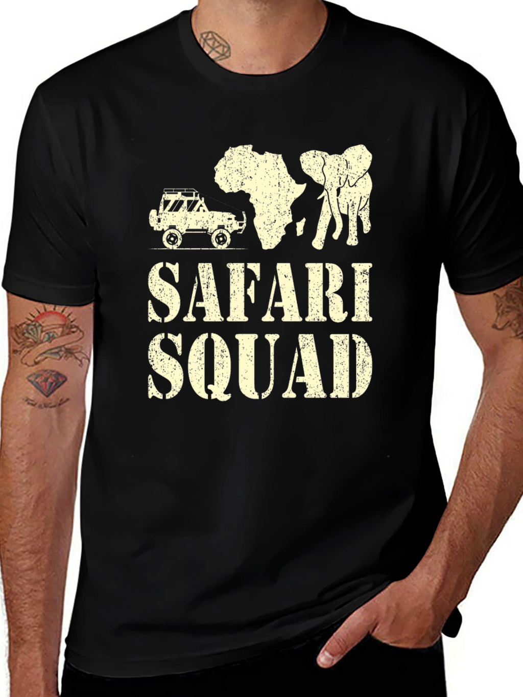 Safari Squad Graphic T-Shirt - Adventure Awaits!