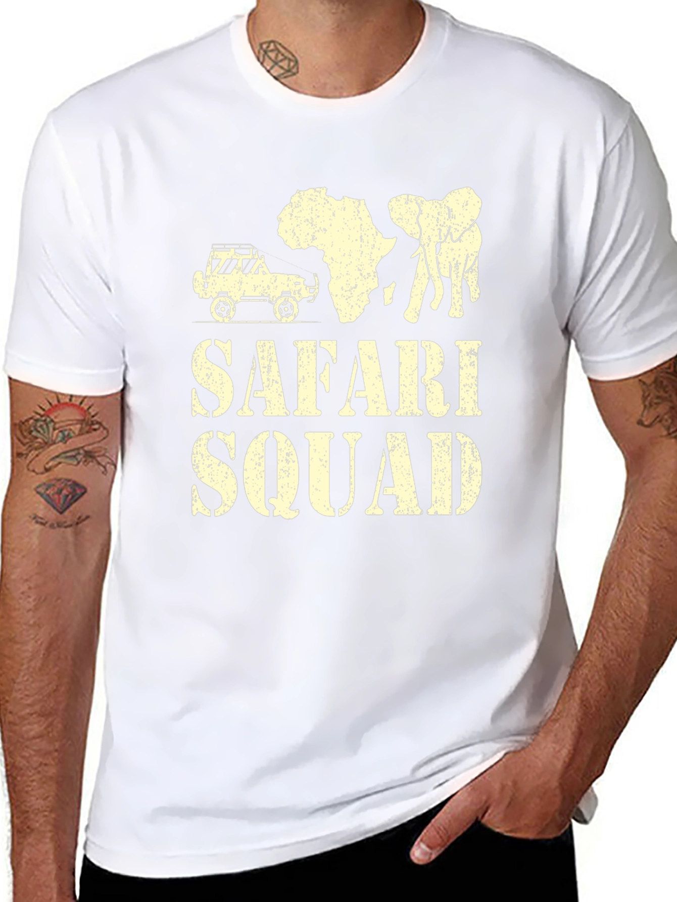 Safari Squad Graphic T-Shirt - Adventure Awaits!
