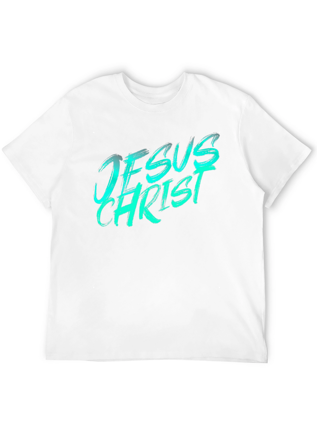 Jesus Christ Graphic Tee - Black Casual T-Shirt