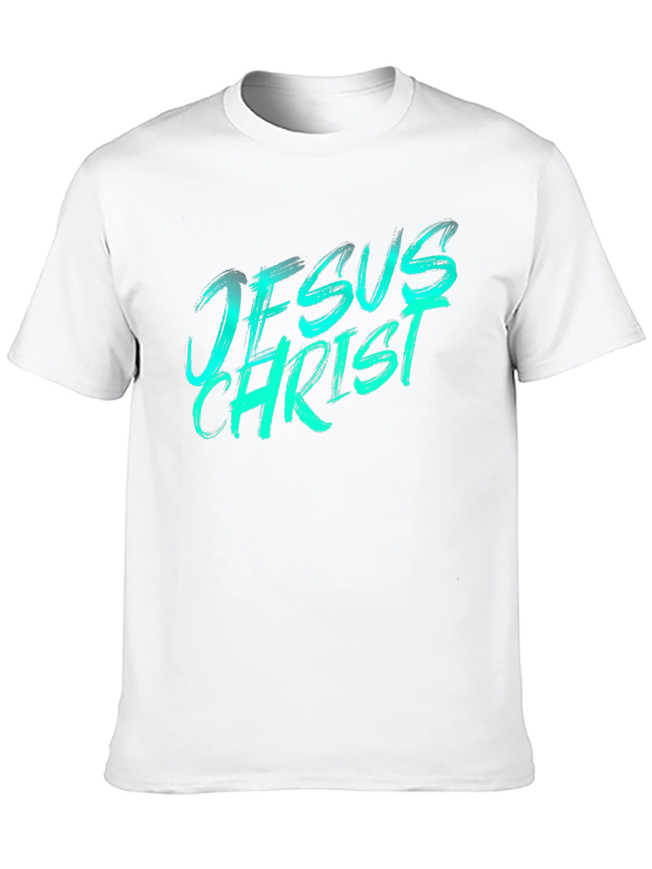 Jesus Christ Graphic Tee - Black Casual T-Shirt