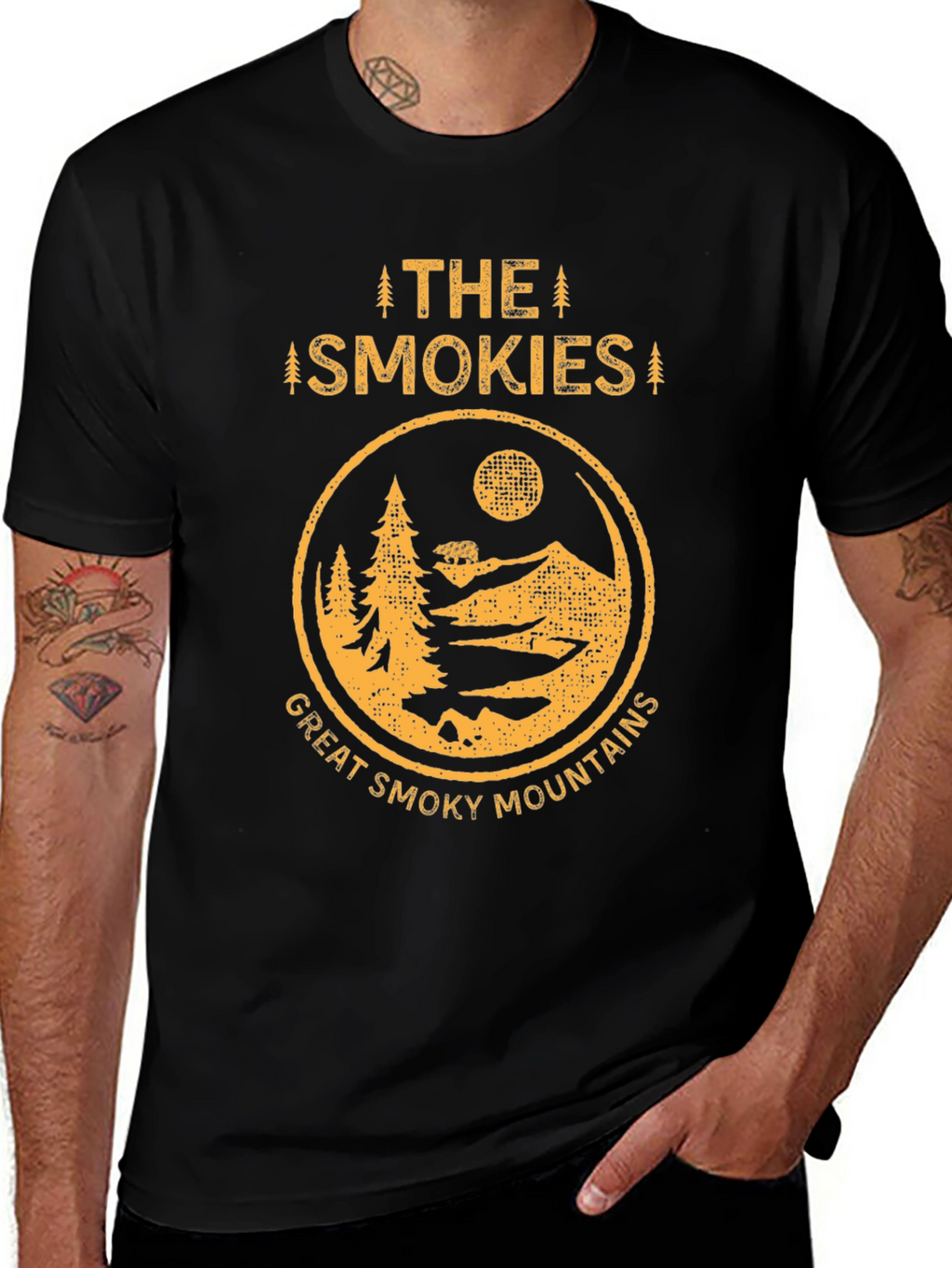 The Smokies Great Smoky Mountains Graphic Tee