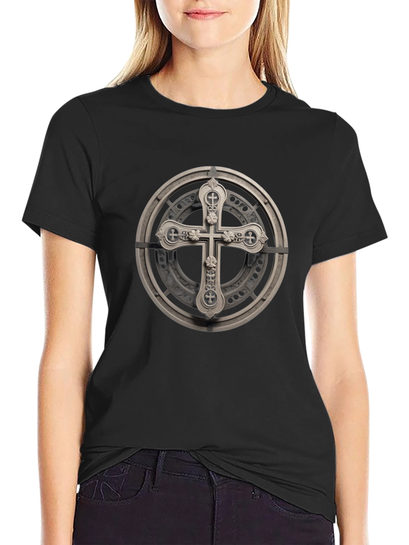 Cross Graphic Tee - Stylish & Unique