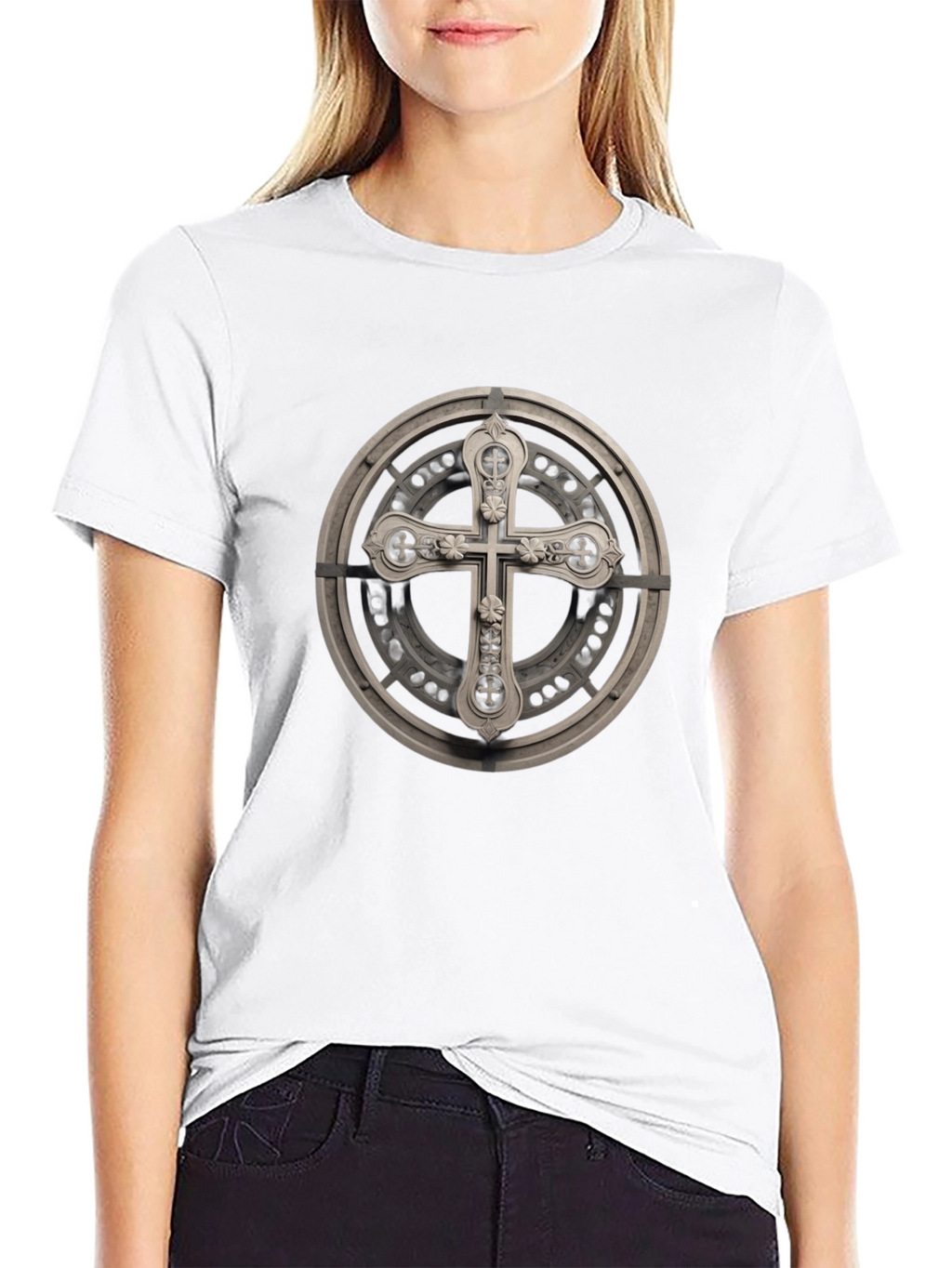 Cross Graphic Tee - Stylish & Unique
