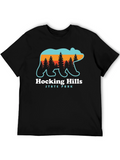 Hocking Hills State Park Bear Graphic Tee