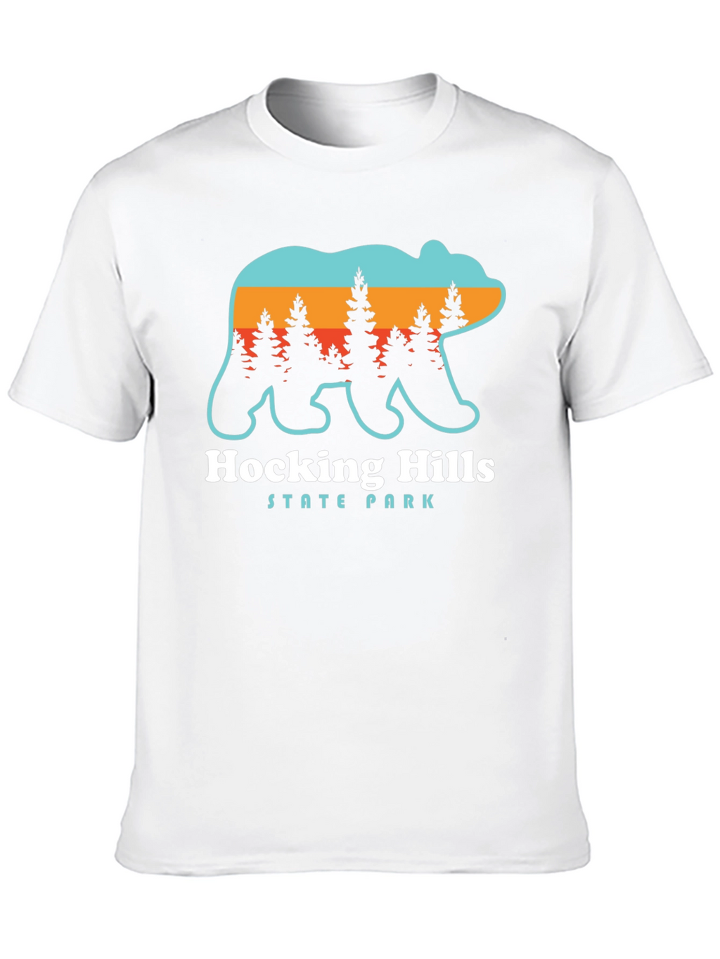 Hocking Hills State Park Bear Graphic Tee