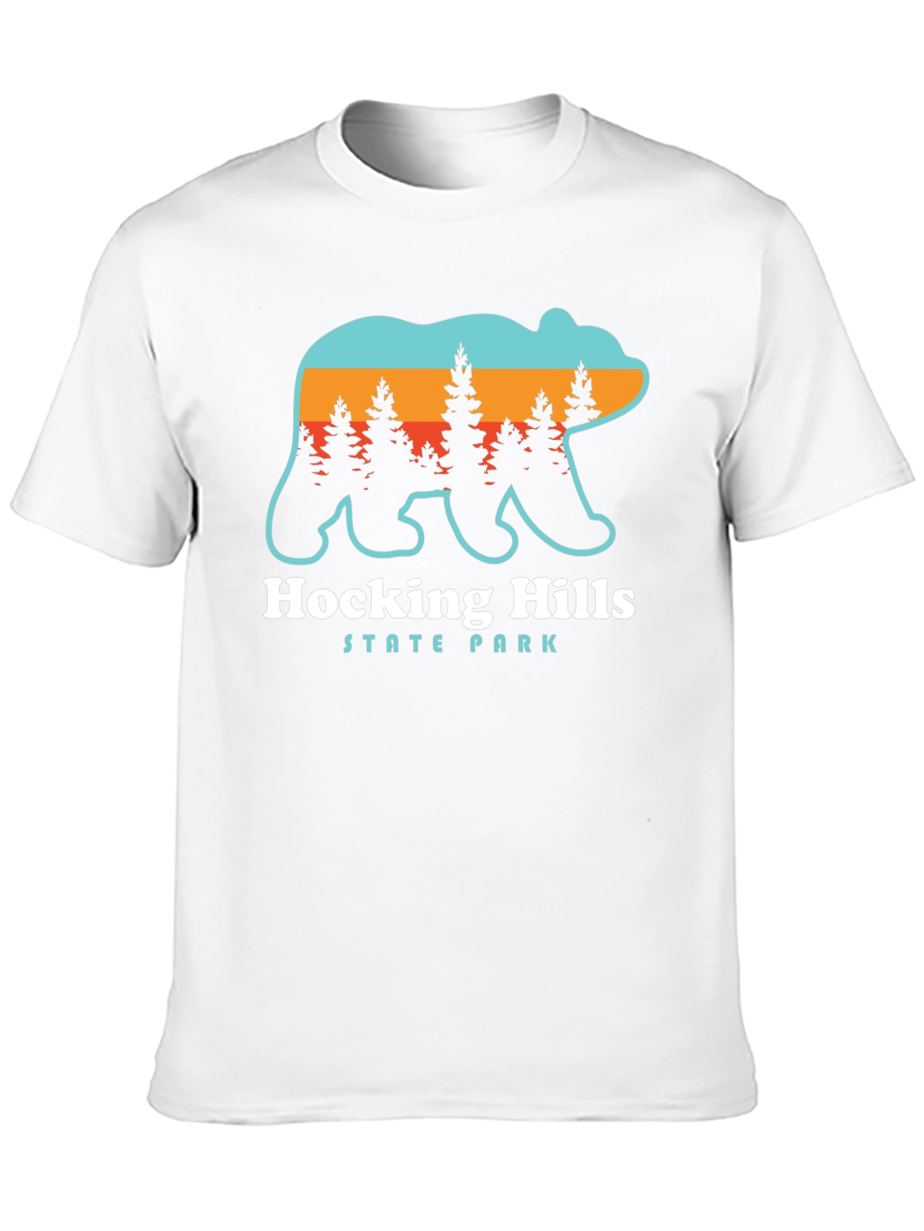 Hocking Hills State Park Bear Graphic Tee