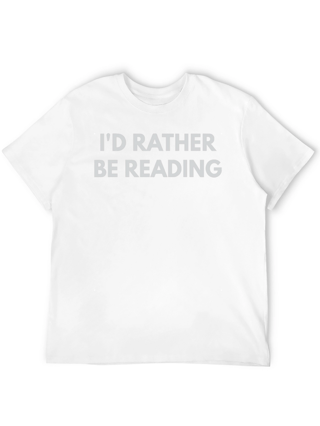 Reading Enthusiast Black T-Shirt