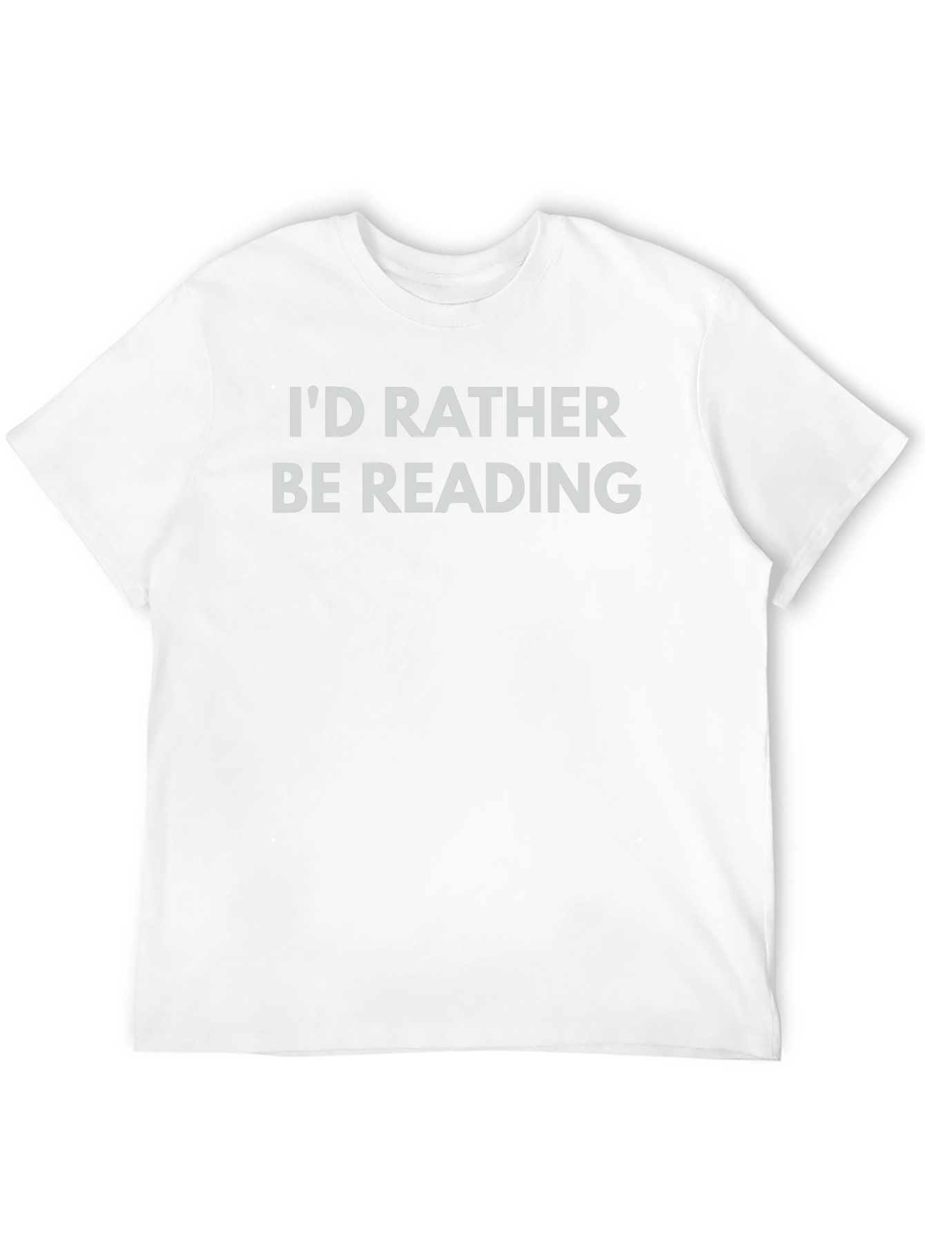 Reading Enthusiast Black T-Shirt