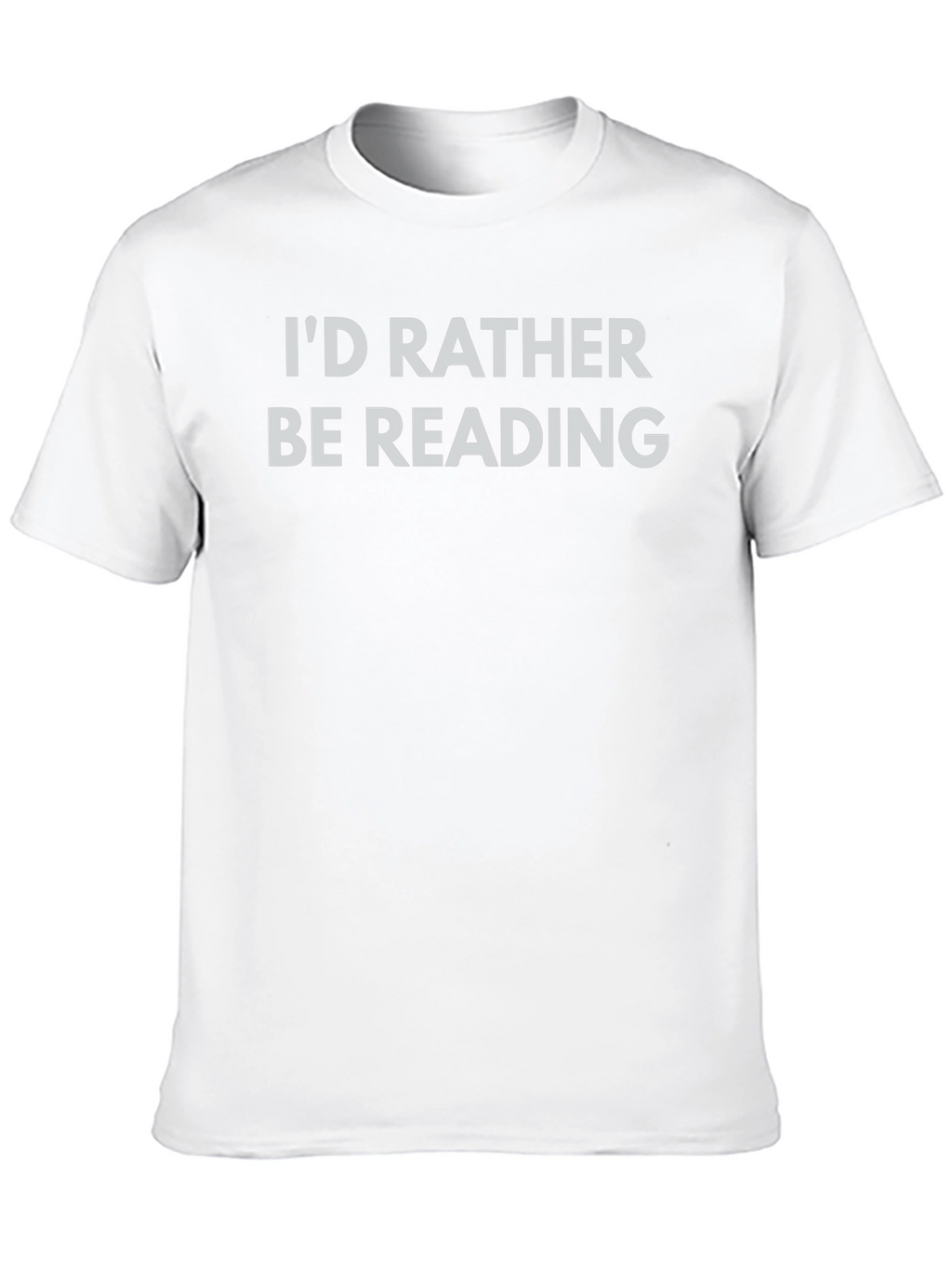 Reading Enthusiast Black T-Shirt