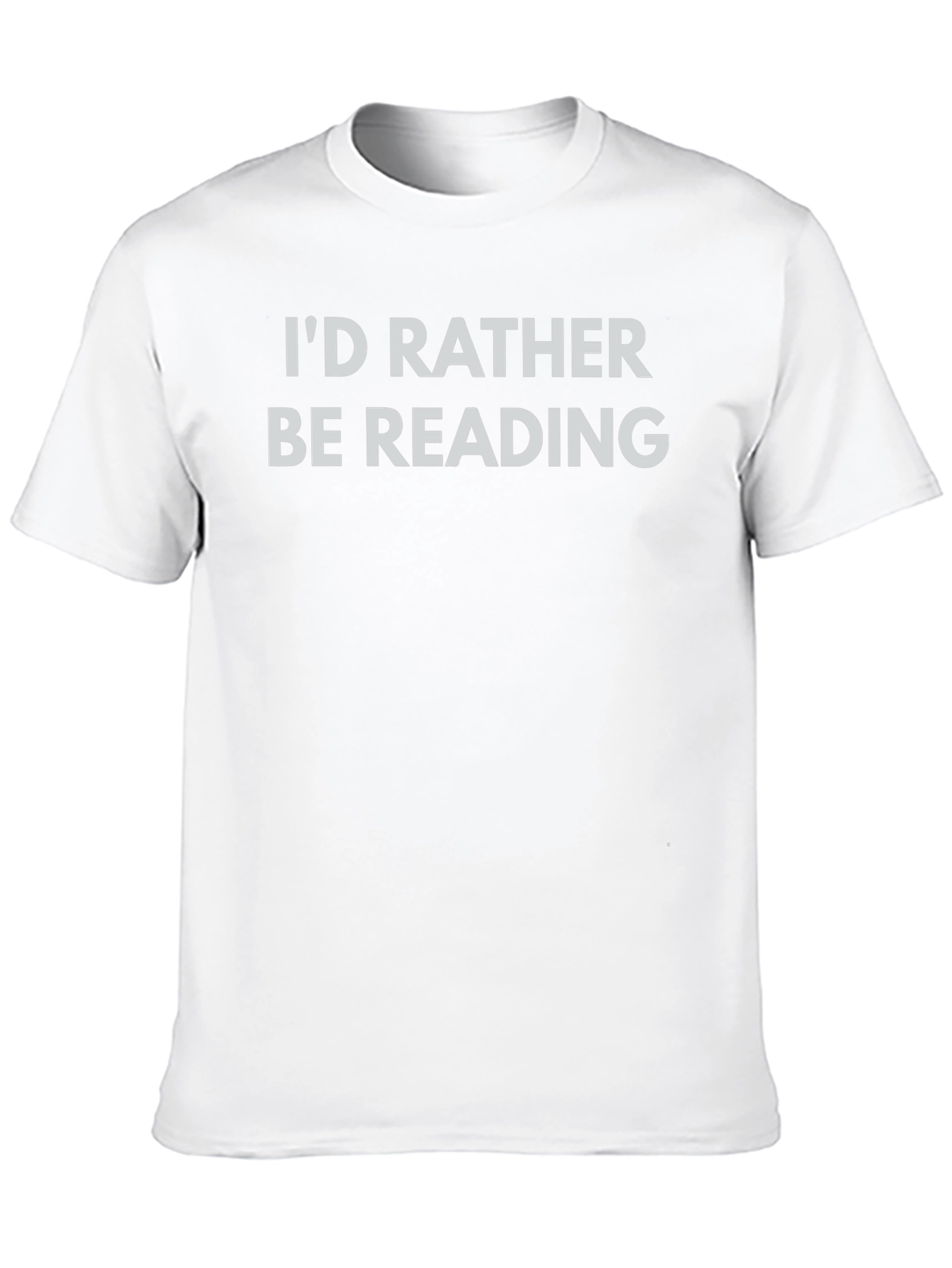 Reading Enthusiast Black T-Shirt