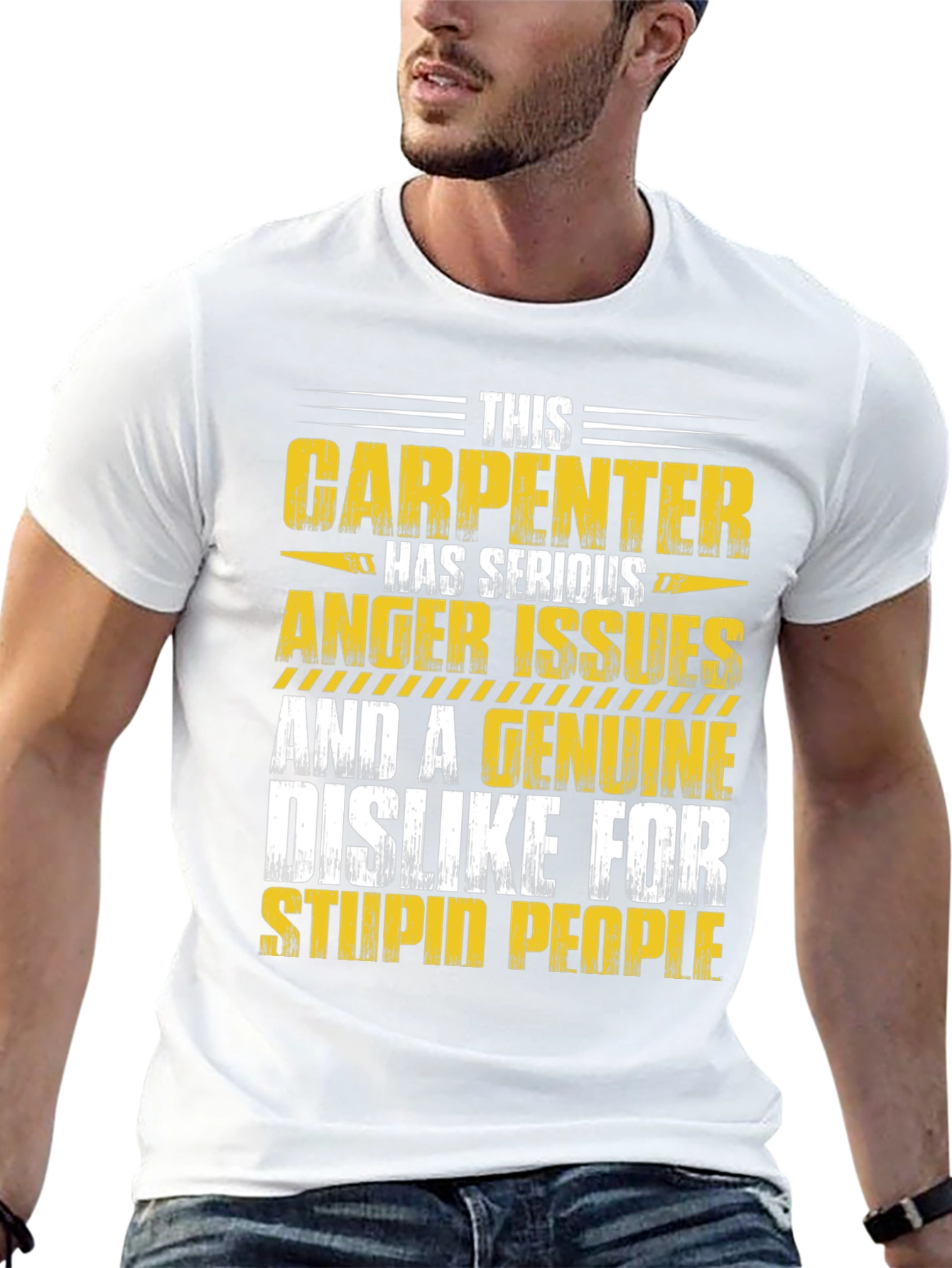 Carpenter Anger Issues Graphic T-Shirt