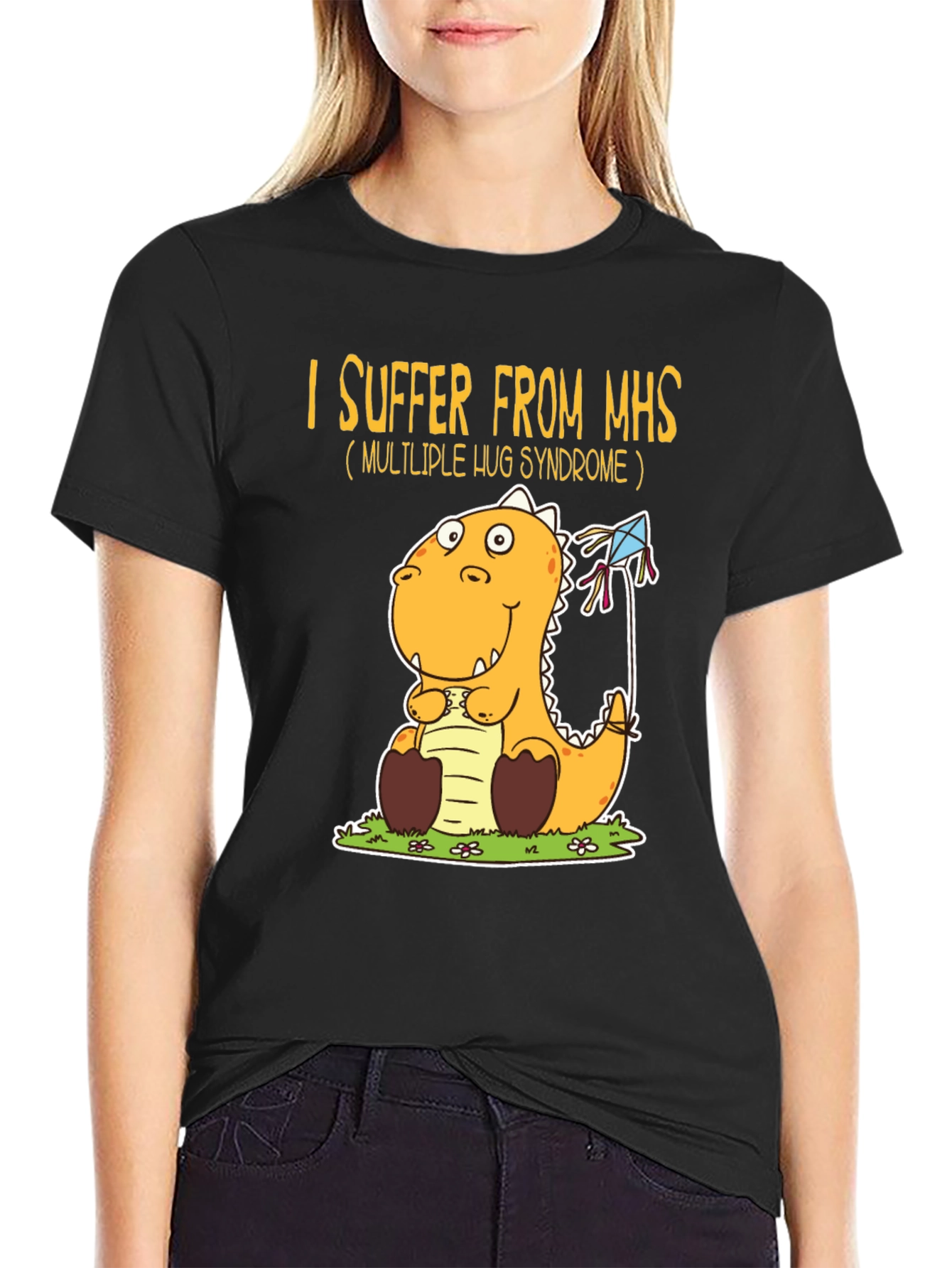 MHS Hug Syndrome Dinosaur T-Shirt