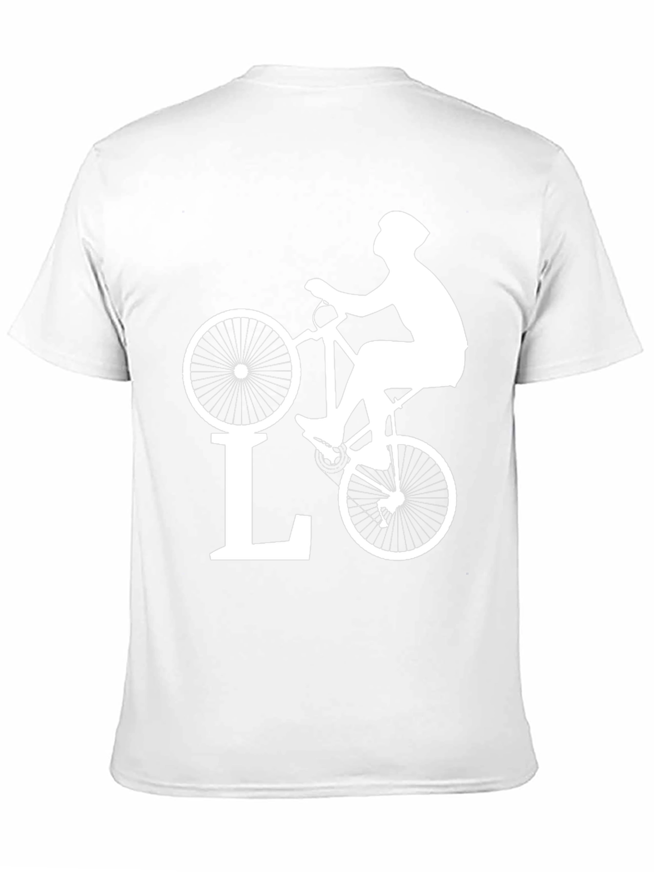 Cycling Love T-Shirt - Black Bike Design